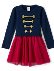 Fille Casse-Noisette Robe pull - Holiday Express