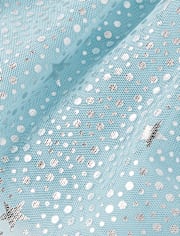 Girls Glitter Star Tutu Dress - Little Snowflake