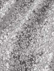 Girls Sequin Skirt - Little Snowflake