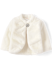 Girls Faux Fur Jacket - Tiny Dancer