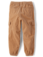 Boys Cargo Jogger Pants - Little Snowflake