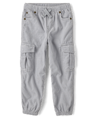 Boys Cargo Jogger Pants - Little Snowflake