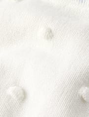 Girls Snowman Sweater Vest - Little Snowflake
