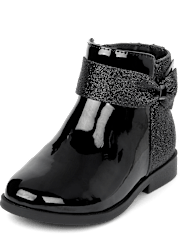 Bottine Fille Sparkle Boucle - Lil' Leopard