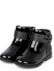 Bottine Fille Sparkle Boucle - Lil' Leopard