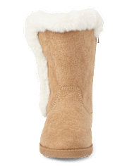 Girls Quilted Boots - Holiday Express