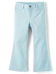 Girls Bow Corduroy Pants - Little Snowflake