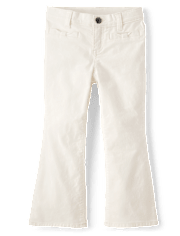 Girls Bow Corduroy Pants - Little Snowflake