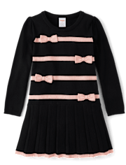 Fille Boucle Robe pull - Lil' Leopard