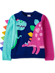 Girls Dino Sweater - Dino Friends
