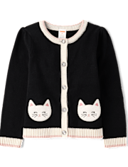 Cardigans Fille Cat - Lil' Léopard