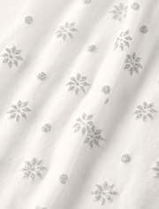 Girls Snowflake Tights - Holiday Express