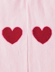 Collants Coeur Fille - Mini Valentine
