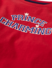 Boys Prince Charming Layered Top - Mini Valentine