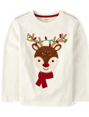 Boys Christmas Reindeer Top - Holiday Express
