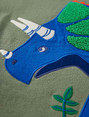Boys Dino Layered Top - Dino Friends