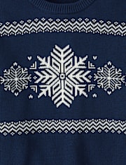 Womens Matching Family Snowflake Sweater - Holiday Express