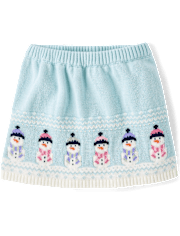 Jupe Chandails Fille Snowman - Petit Flocon de neige