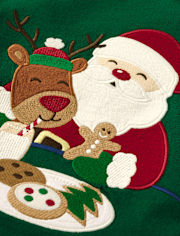 Boys Santa Layered Top - Holiday Express