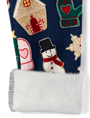 Leggings douillet Fille de Noël - Holiday Express