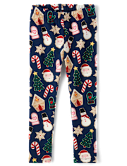Leggings douillet Fille de Noël - Holiday Express