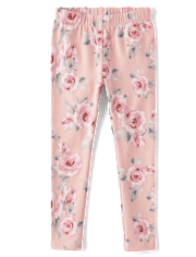 Girls Floral Leggings - Tiny Dancer