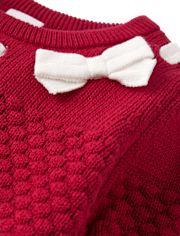 Girls Stitched Sweater - Holiday Express