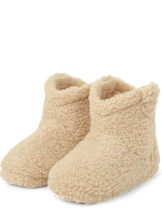 Kids Sherpa Boot Slippers - Gymmies