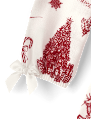 Girls Christmas Toile Nightgown - Gymmies