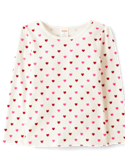 Girls Heart Top - Mini Valentine