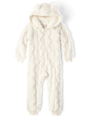 Kids Cable Knit One-Piece Pajamas - Gymmies