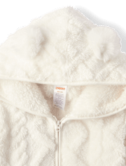 Kids Cable Knit One-Piece Pajamas - Gymmies