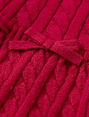 Baby Girls Cable Knit Sweater Dress - Homegrown by Gymboree