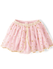 Girls Glitter Star Tutu Skirt - Tiny Dancer