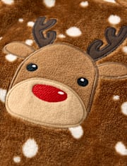 Baby And Toddler Reindeer One-Piece Pajamas - Gymmies