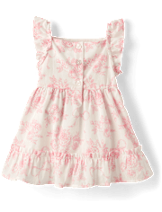 Baby Girls Floral Dress 2-Piece Outfit Set - Homegrown by Gymboree