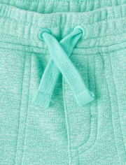 Boys French Terry Pull On Shorts - Little Essentials