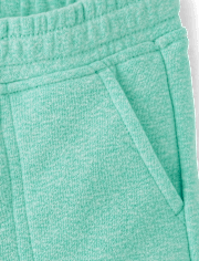 Boys French Terry Pull On Shorts - Little Essentials