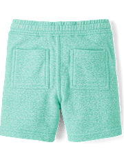 Boys French Terry Pull On Shorts - Little Essentials