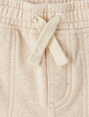 Boys French Terry Pull On Shorts - Little Essentials