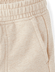 Boys French Terry Pull On Shorts - Little Essentials
