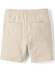 Boys French Terry Pull On Shorts - Little Essentials