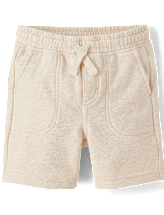 Boys French Terry Pull On Shorts - Little Essentials