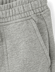 Boys French Terry Pull On Shorts - Little Essentials