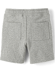 Boys French Terry Pull On Shorts - Little Essentials