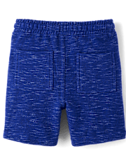 Boys French Terry Pull On Shorts - Little Essentials