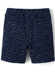 Short à enfiler en molleton français pour garçon - Little Essentials