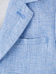 Boys Linen-Blend Blazer - Special Occasions