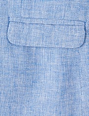 Boys Linen-Blend Blazer - Special Occasions