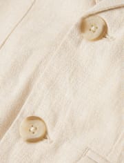 Boys Linen-Blend Blazer - Special Occasions